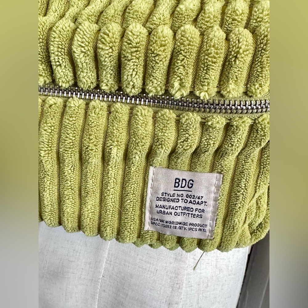 BDG Urban Outfitters Wide Wale Corduroy Mini Backpack Boho Festival Bag - Picture 3 of 10